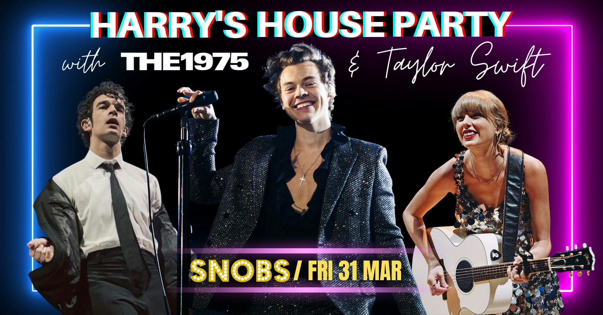 Harry’s House Party with The 1975 & Taylor Swift vs Rehab