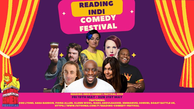 Reading Indie Comedy Festival 2023 - Festival Pass