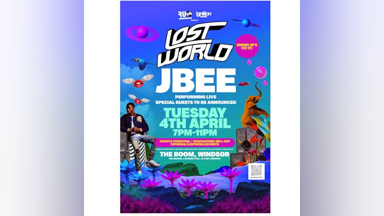 **LOST WORLD PRESENTS** JBEE Performing LIVE
