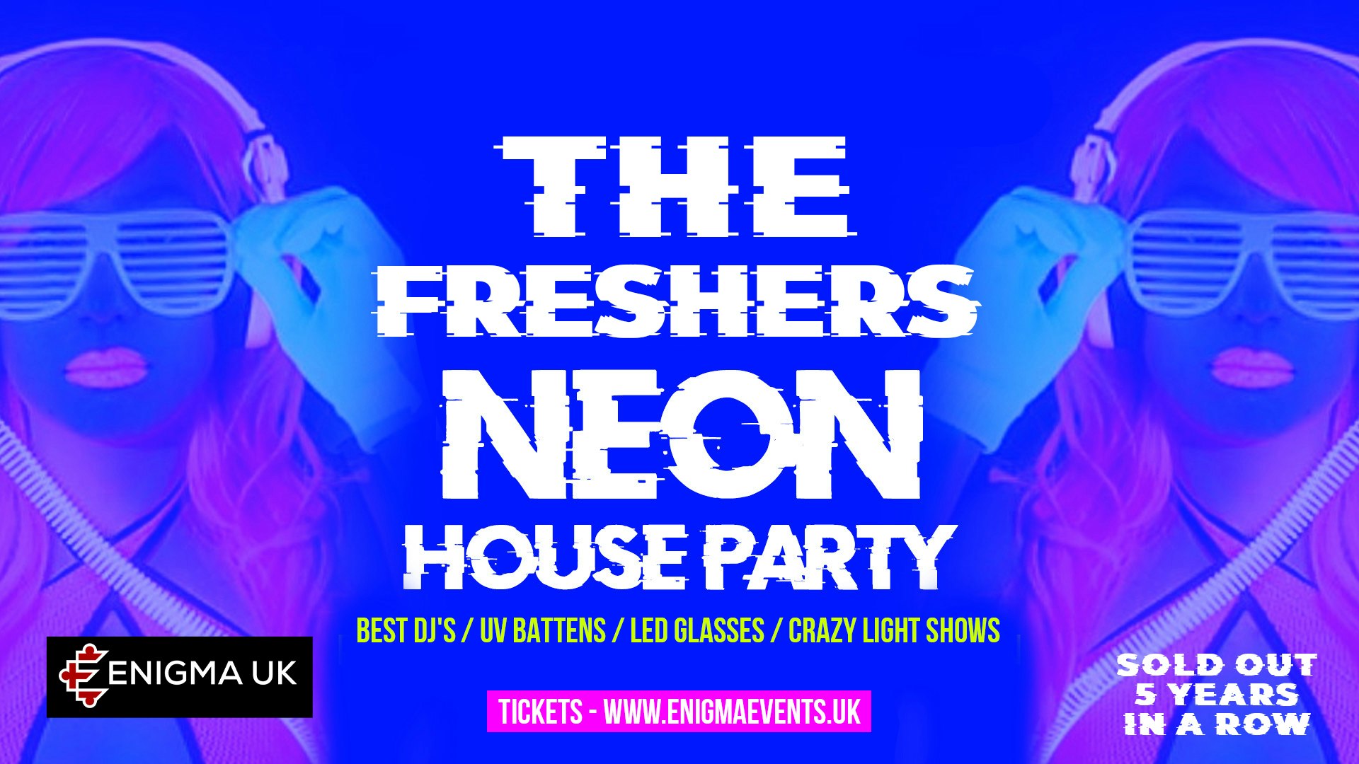 The Plymouth Freshers 2023 – Neon House Party