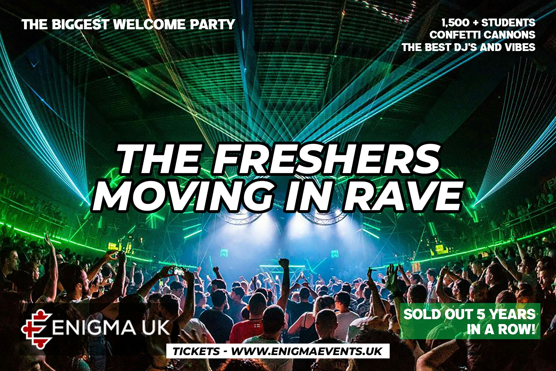 The Cardiff Freshers 2023 – Moving In Rave