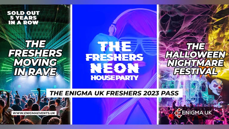 THE ENIGMA FRESHERS PASS - Portsmouth 2023