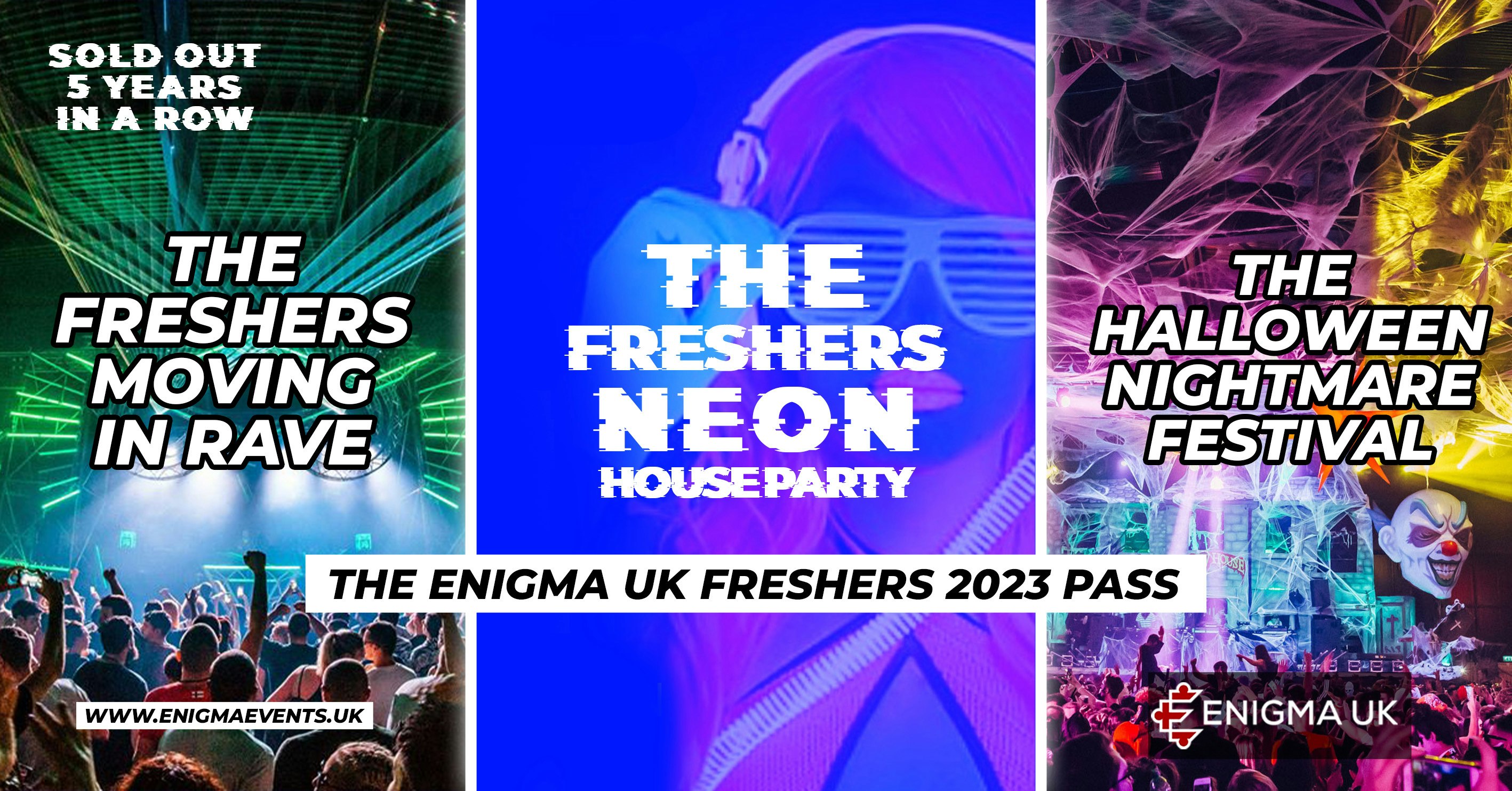 THE ENIGMA FRESHERS PASS – Southampton 2023