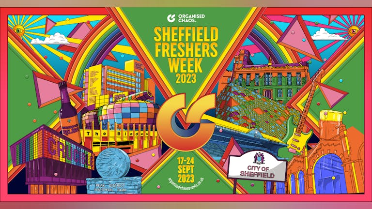 Sheffield Freshers Week 2023 - Sheffield Hallam & Uni of Sheffield