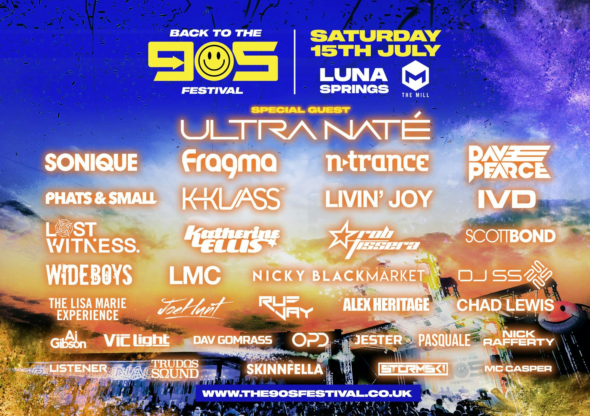 Back To The 90s – Summer Outdoor Festival – Luna Springs [SOLD OUT!]