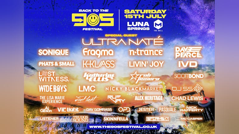  Back To The 90s - Summer Outdoor Festival - Luna Springs 