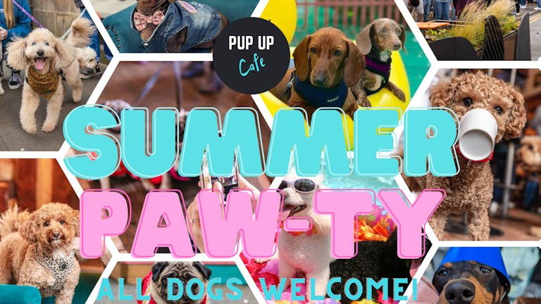 Pup Up Cafe Summer in Birmingham |  Dachshund/Pug/Frenchie/Doodle/Other!