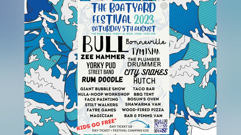 The Boatyard Festival 2023 Adult (14yrs+) Day Ticket 