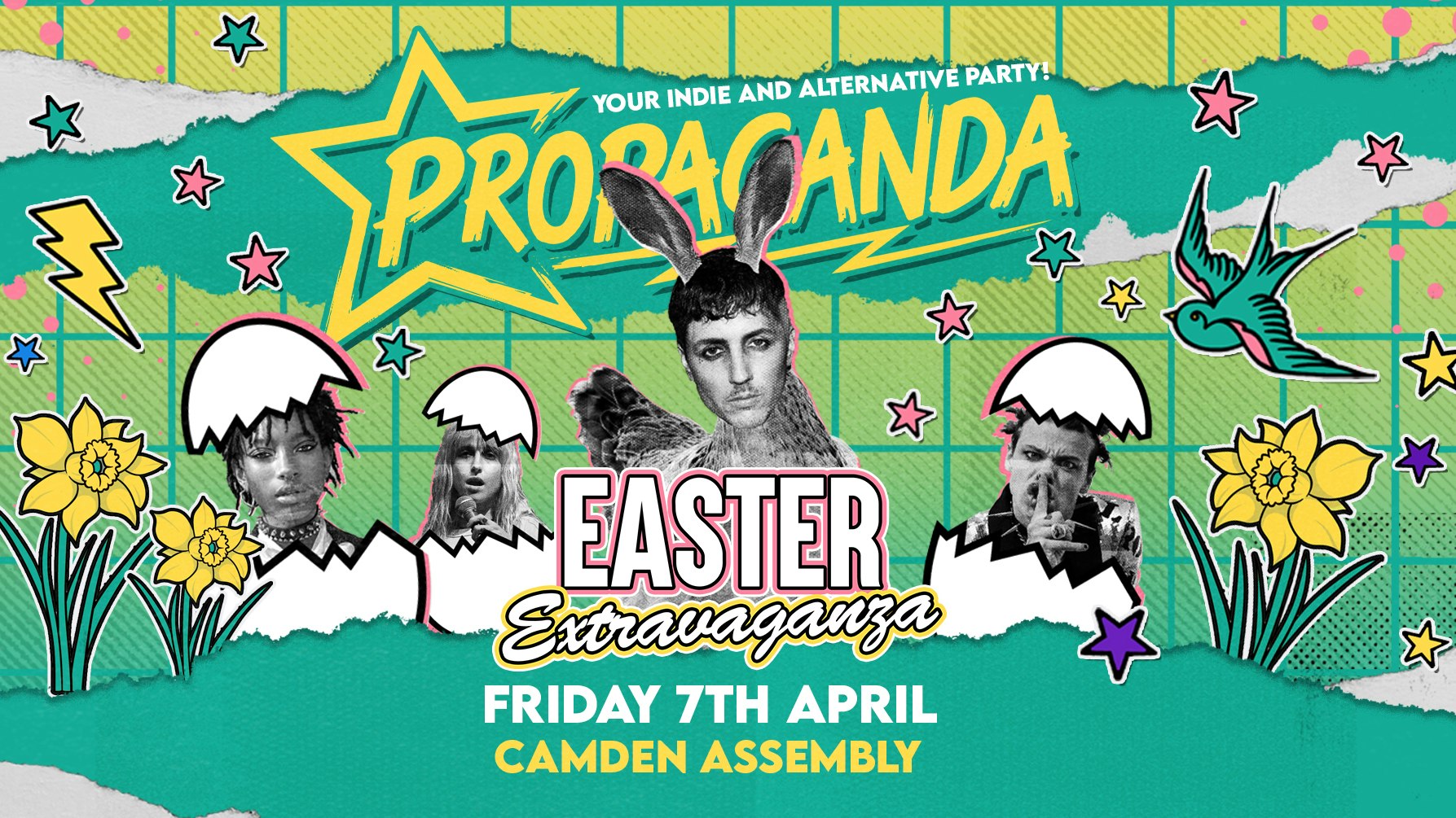 Propaganda London at Camden Assembly – Easter Eggstravaganza!