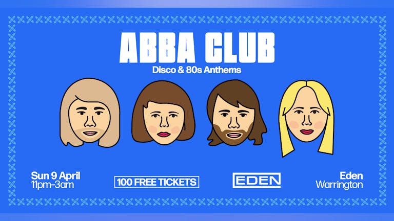 ABBA CLUB - 100 FREE TICKETS