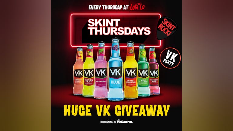 Skint Thursday - Huge VK Giveaway! 💛❤️💙💚💜