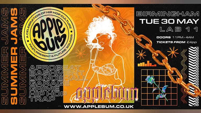 Applebum / Birmingham / Lab11/ Summer Jams