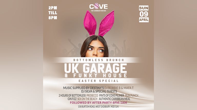 Easter Sunday Garage & Funky House Bottomless Brunch 