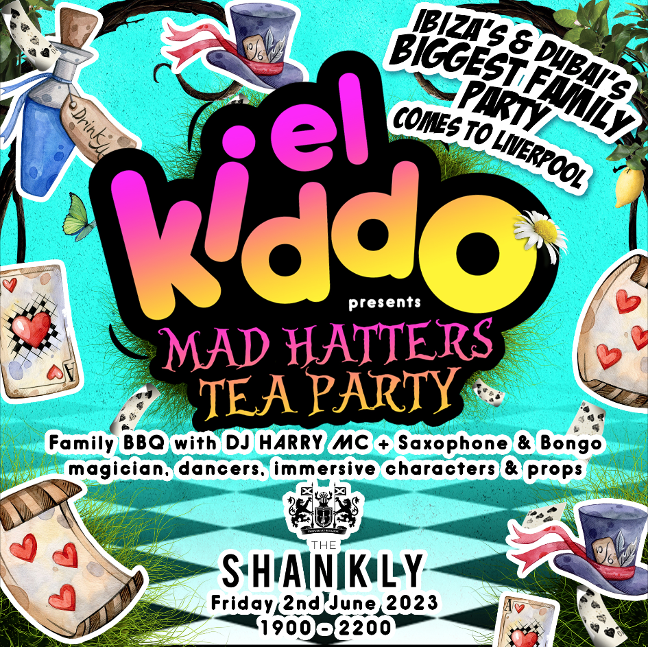 El Kiddo : Mad Hatter’s Tea Party : Family BBQ