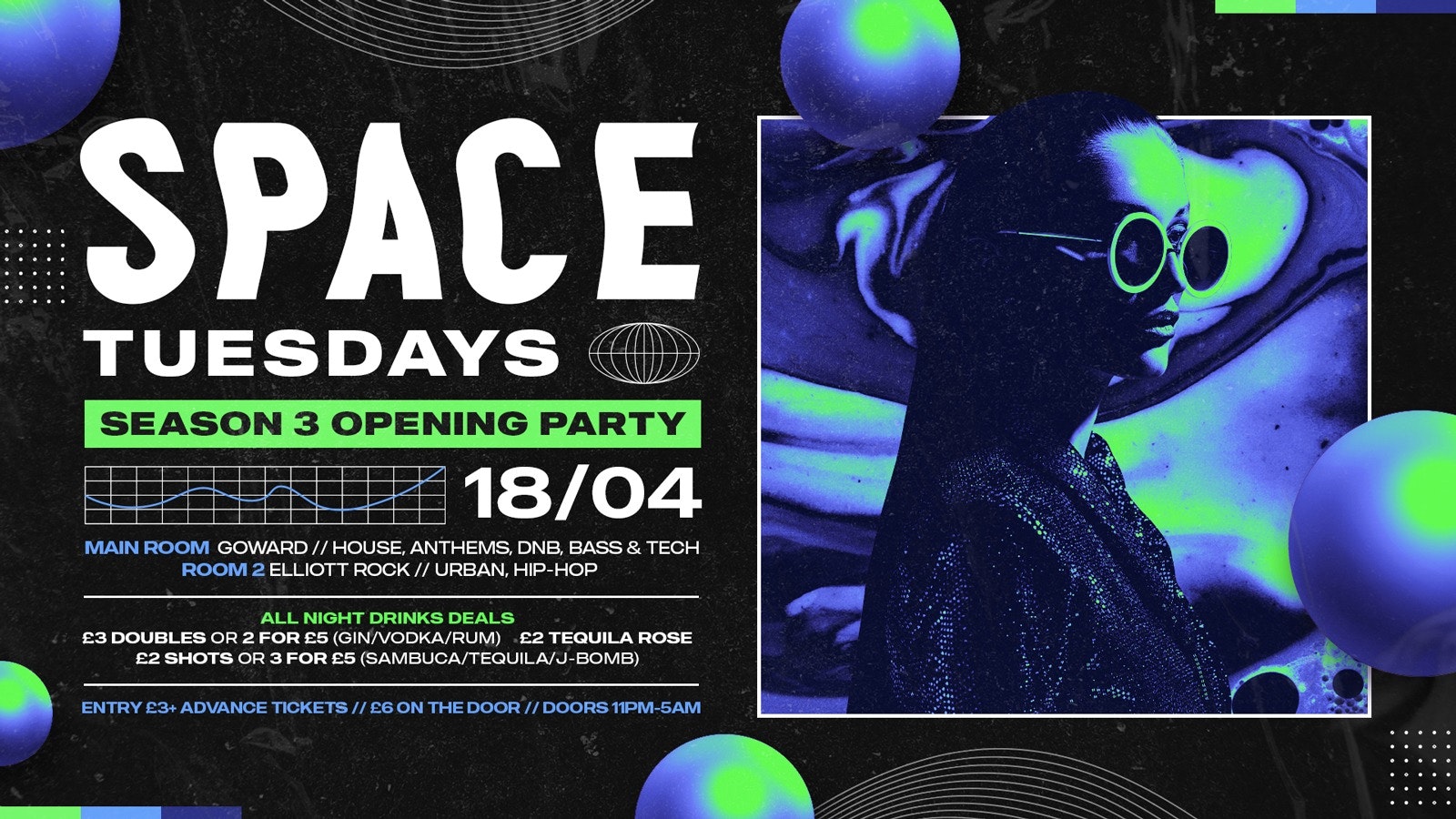 Space Tuesdays – Season 3 Opening Party – 18th April