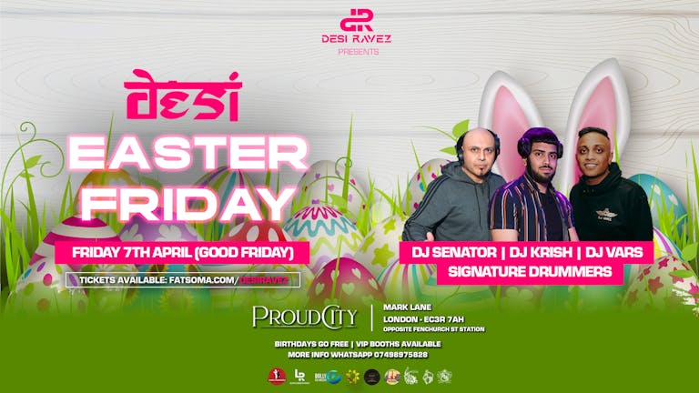 Desi Easter Friday - Bollywood Special (FINAL FEW TICKETS)