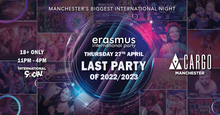 Last Erasmus Party 2022/2023! - Manchester