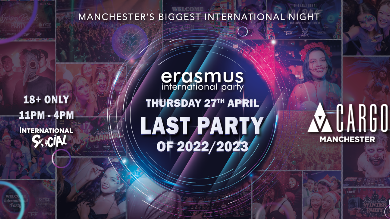Last Erasmus Party 2022/2023! – Manchester