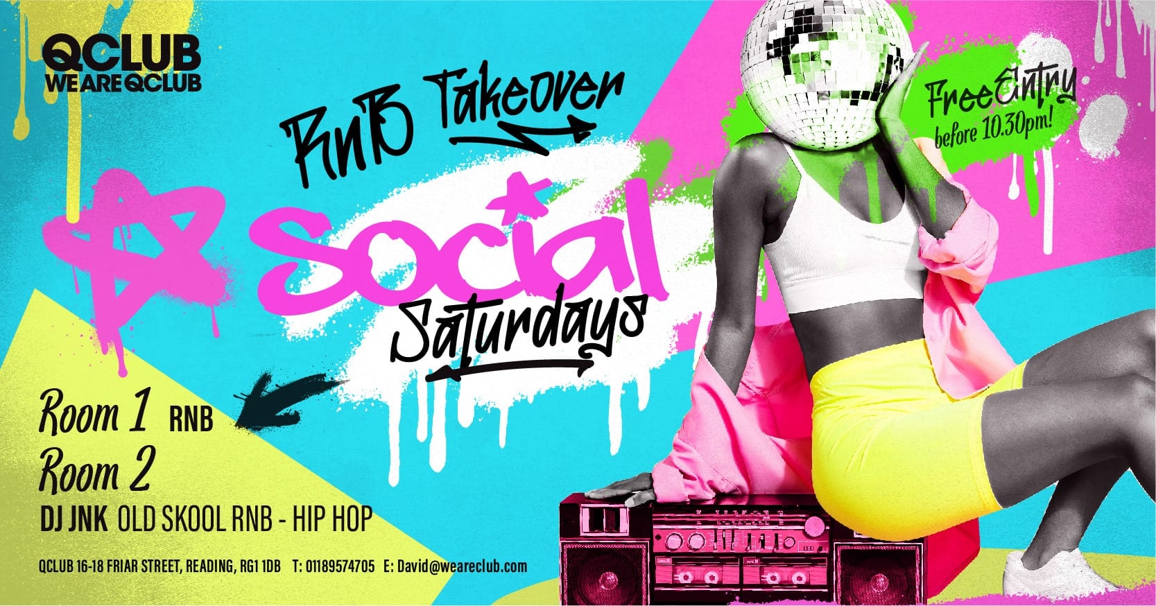 SOCIAL SATURDAYS / R’N’B TAKEOVER