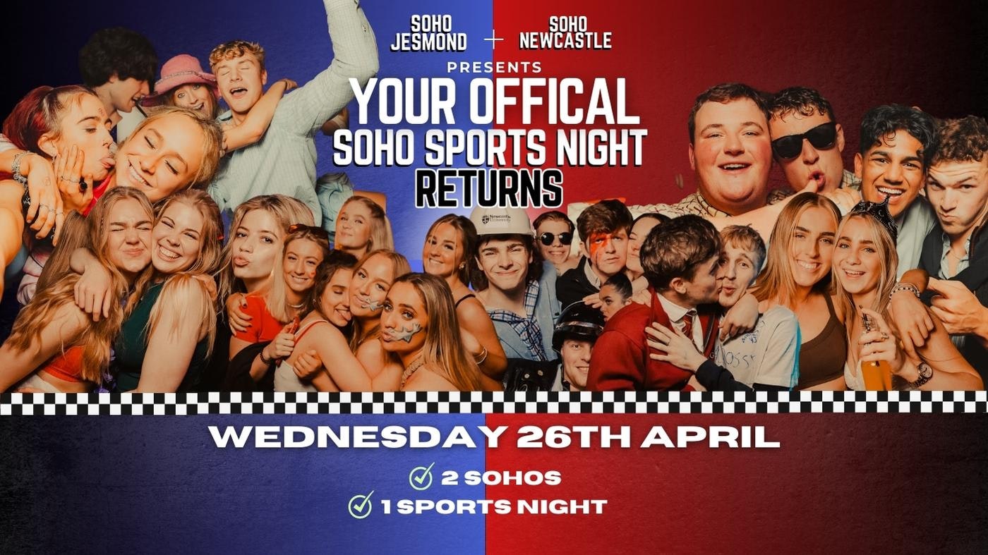 YOUR OFFICIAL SOHO SPORTS NIGHT RETURNS TERM 3