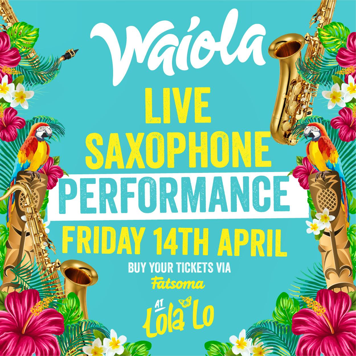Waiola : Live Saxophone 🎷