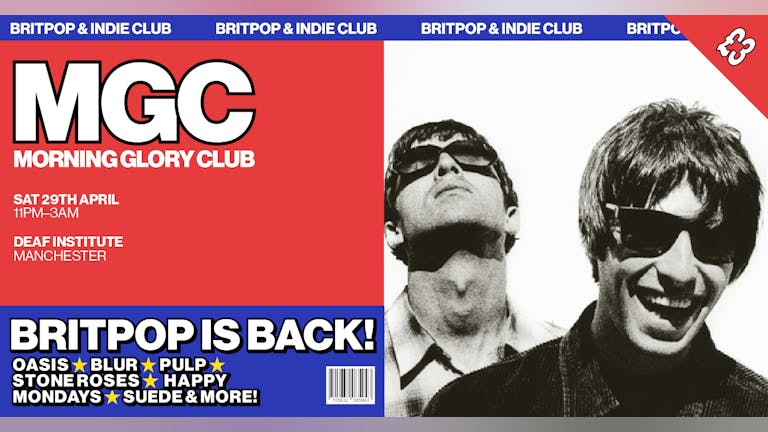Morning Glory Club - BritPop & Indie Club