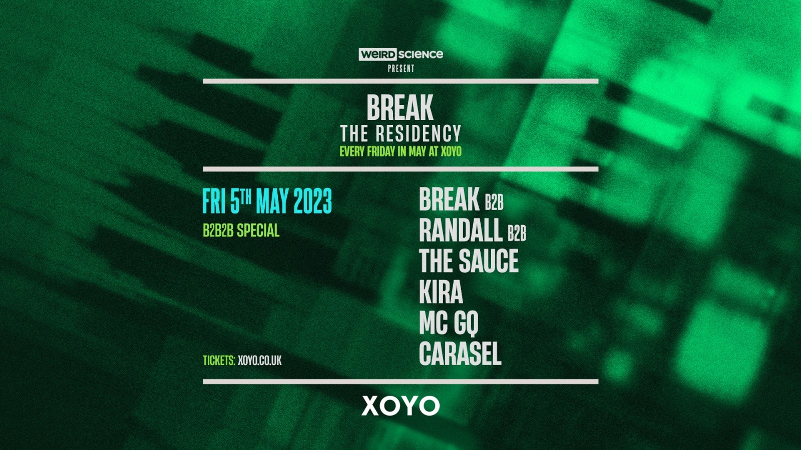 Break : The Residency (Week 1)