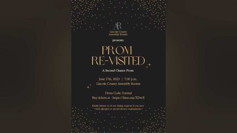 For One Night Only - Prom Revisited