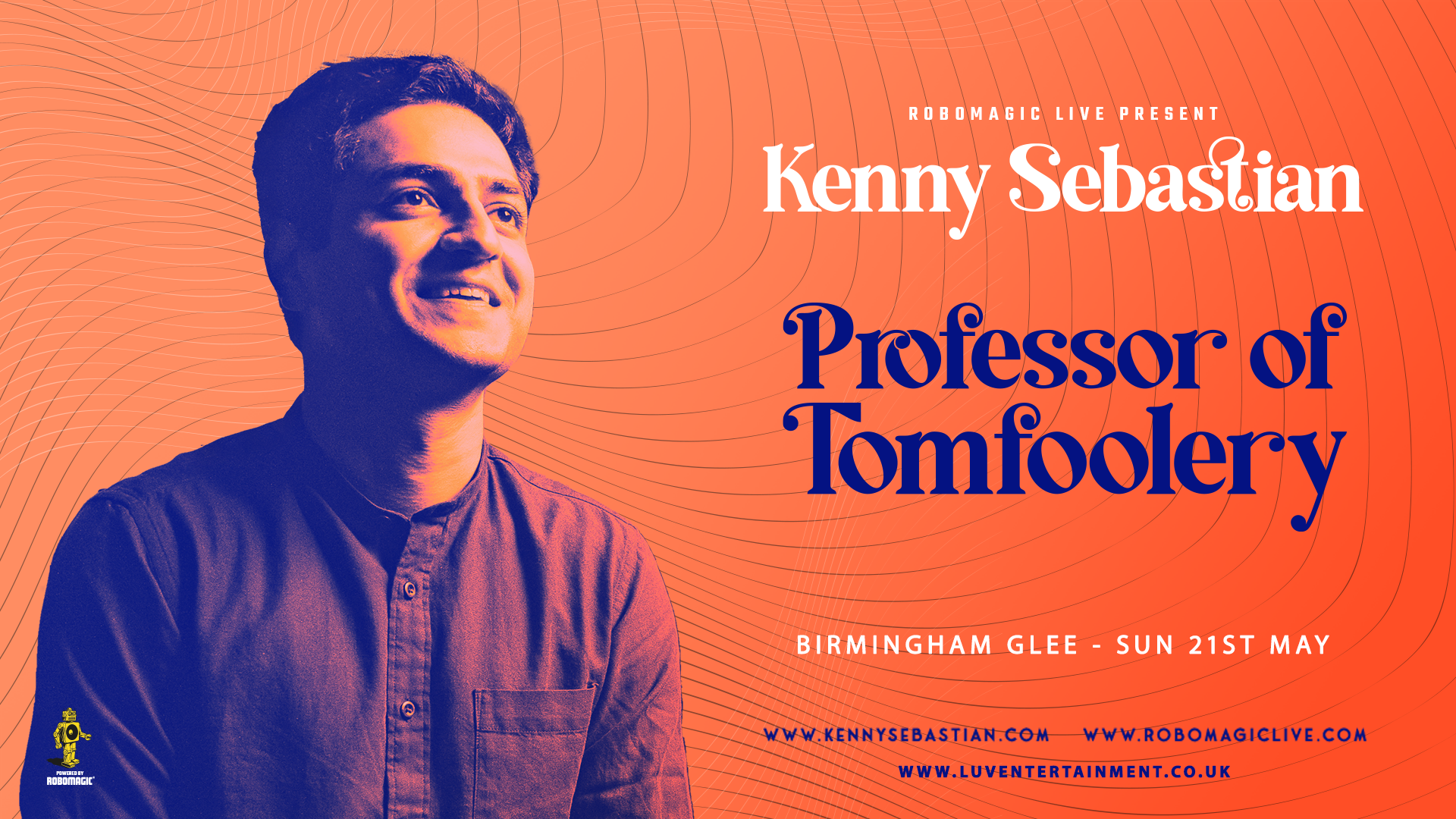 Kenny Sebastian: Professor Of Tomfoolery – Birmingham **