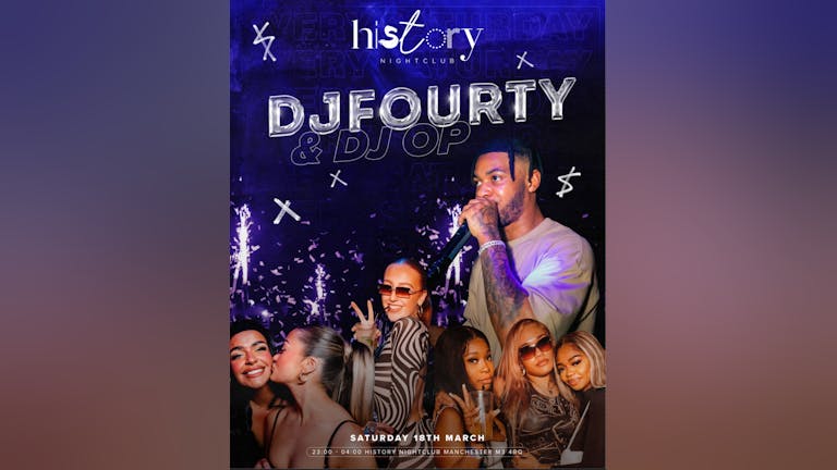 Saturdays at History - DJ FOURTY x DJ OP - R&B / HipHop / UK/ Afrobeats