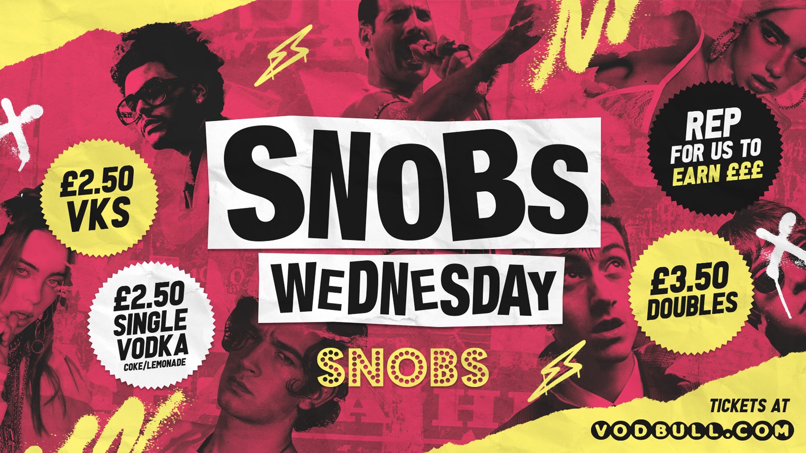 🎶 SNOBS WEDNESDAY!! 🎉TONIGHT!🎉🎶 19/04
