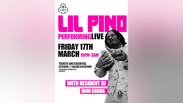 Lil Pino (D Block Europe) Performing LIVE