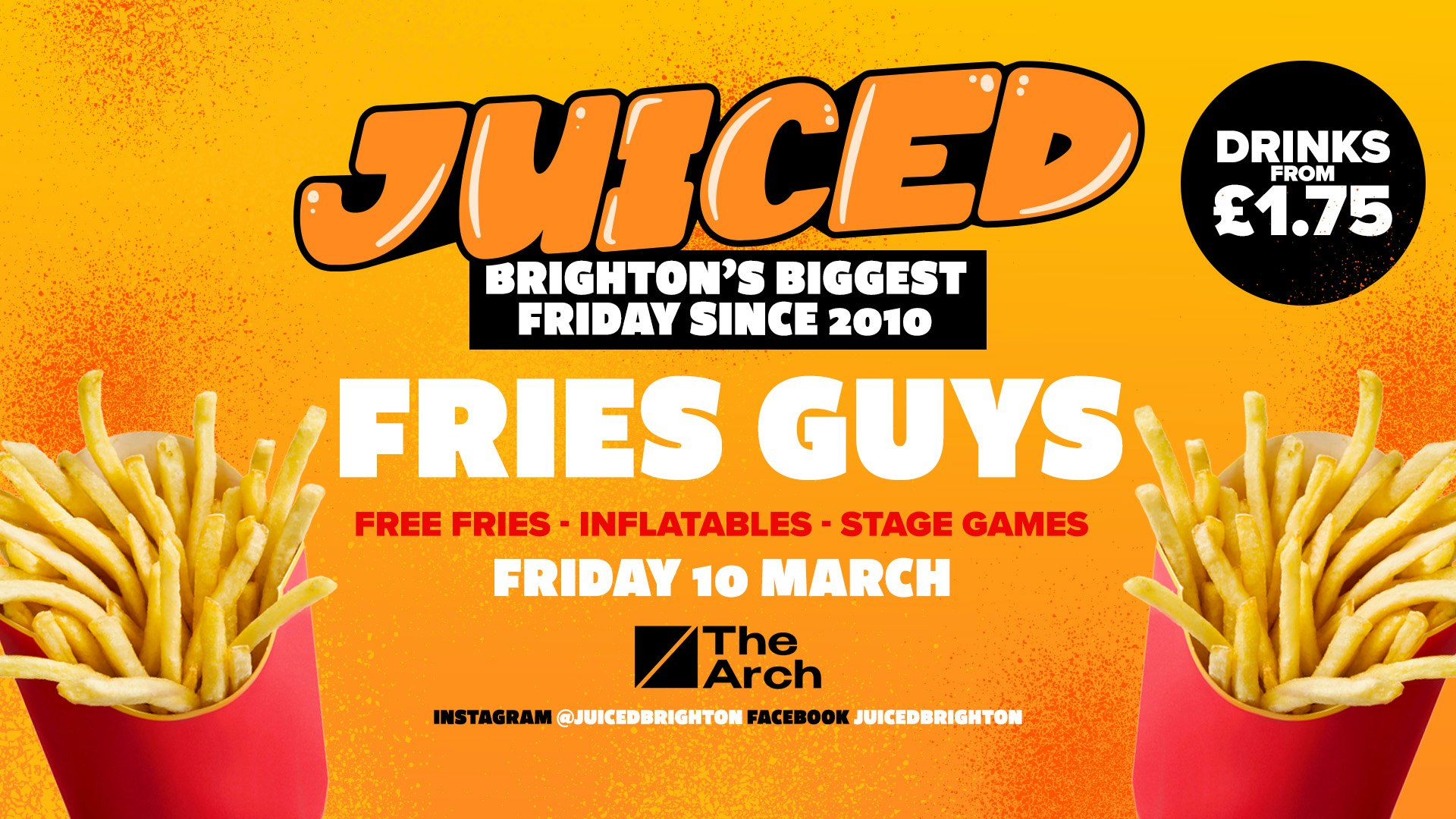 Juiced Fridays x Fries Guys | 10.03.23