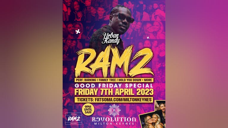 RAMZ LIVE : Friday 7th April : Revolution Mk