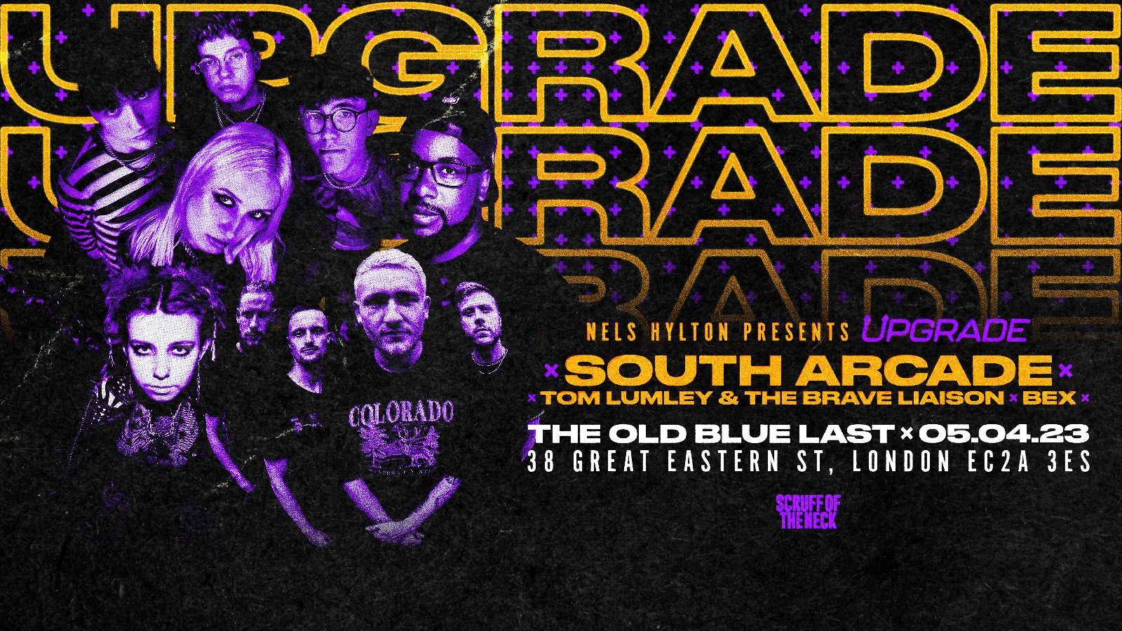Nels Hylton Presents UPGRADE | London, Old Blue Last