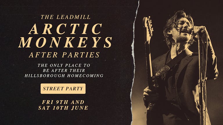 Arctic Monkeys After Party - Saturday 