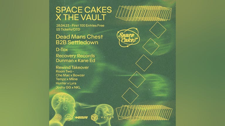 ::::Space Cakes Presents::: Deadmans Chest b2b Settledown