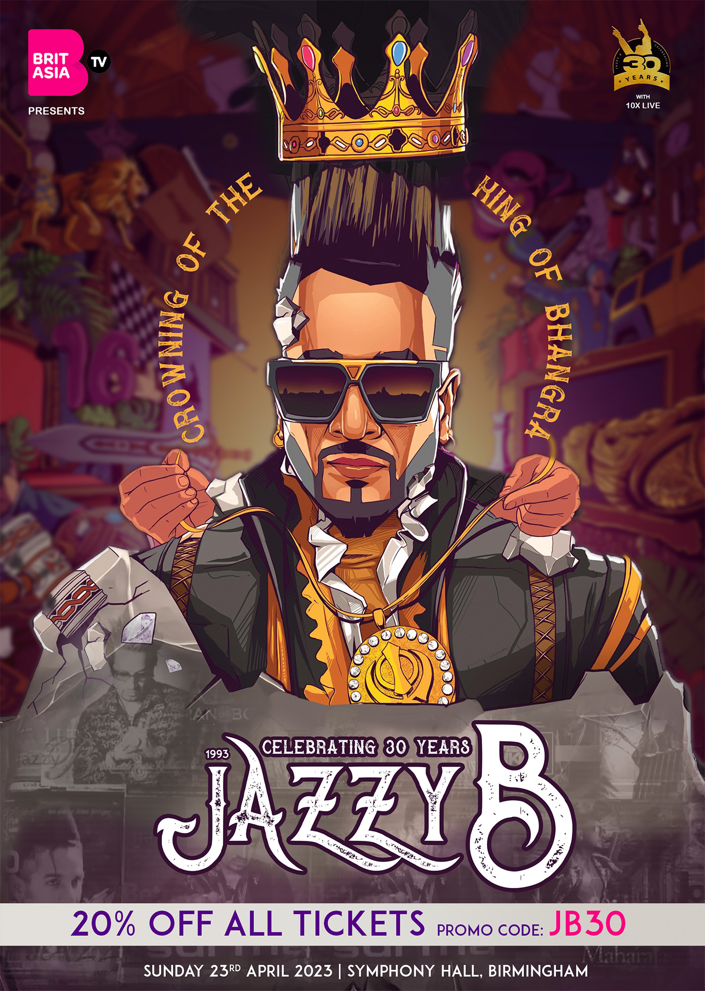 JAZZY B : LIVE SYMPHONY HALL : 30 YEAR CELEBRATION At Symphony Hall ...