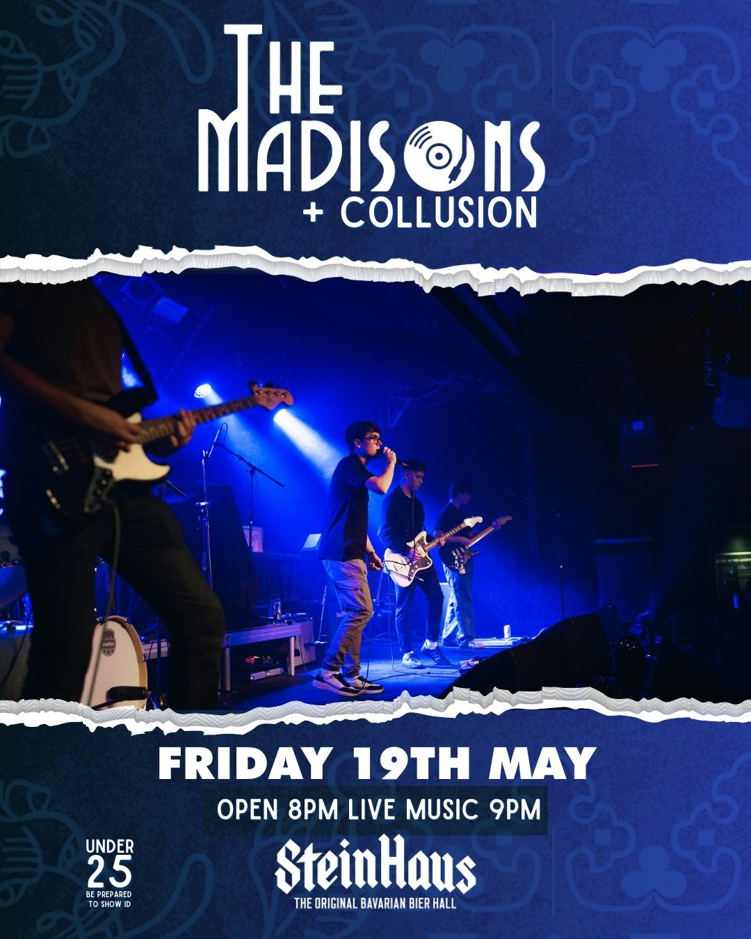 The Madisons LIVE on stage…feat Collusion