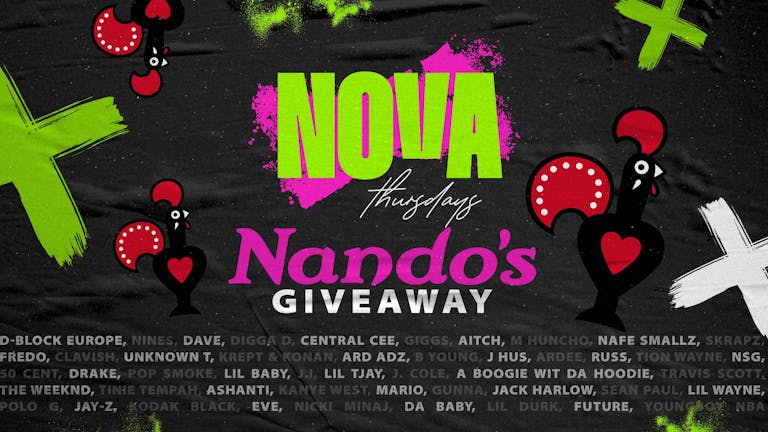 NOVA THURSDAY'S 🔋 HOME | NANDO'S GIVEAWAY! 