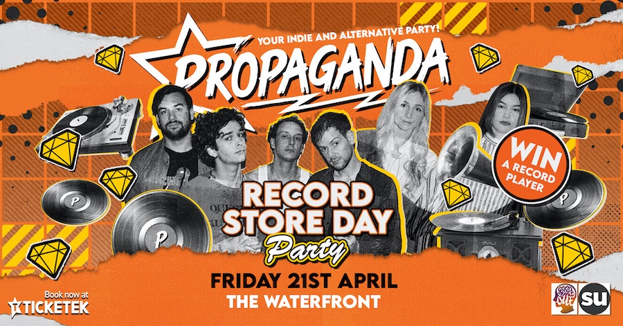 Propaganda Norwich – Record Store Day – Win A Record Player!