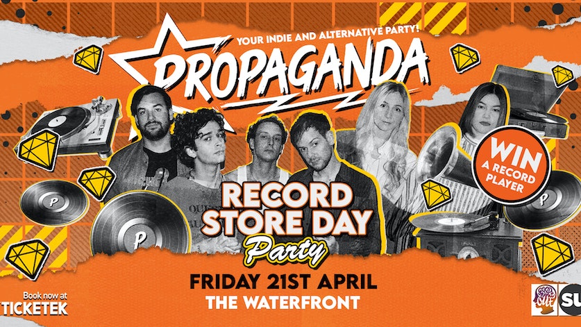 Propaganda Norwich – Record Store Day – Win A Record Player!