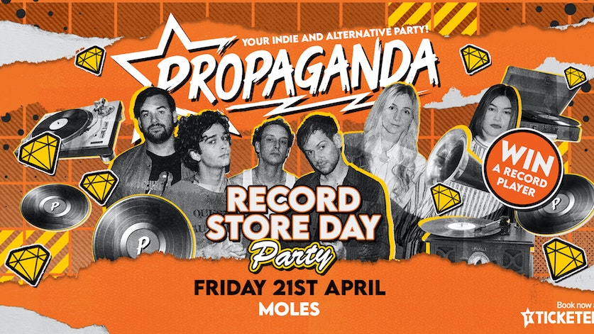 Propaganda Bath – Record Store Day – Win A Record Player!