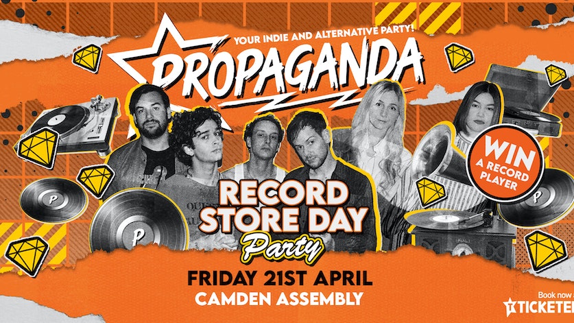 Propaganda London – Record Store Day – Win A Record Player!