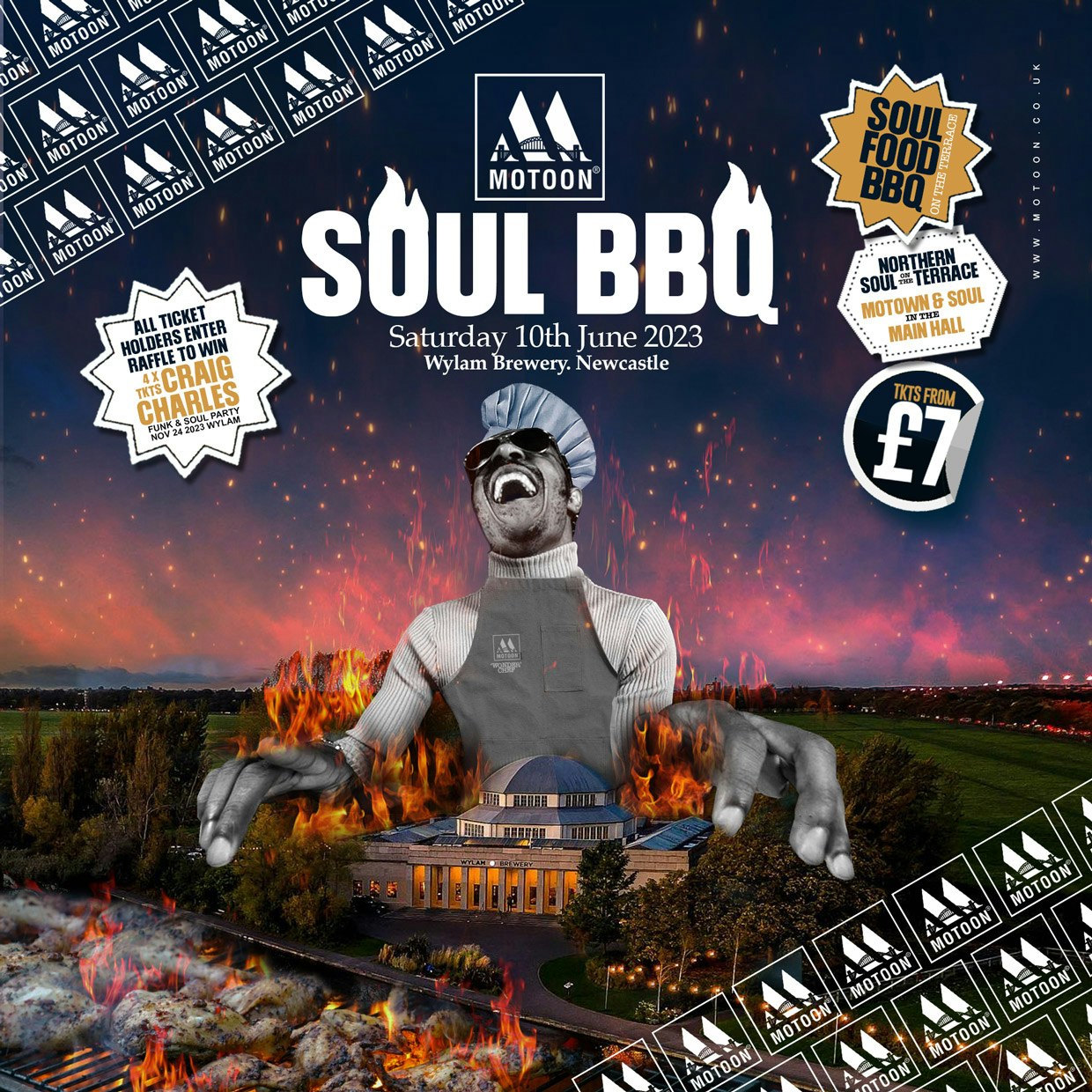 MOTOON “THE SUMMER SOUL BBQ” – Wylam Brewery