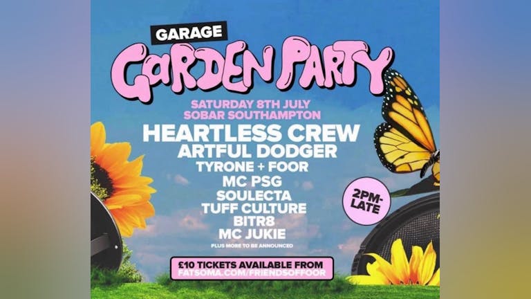 Garage Garden Party
