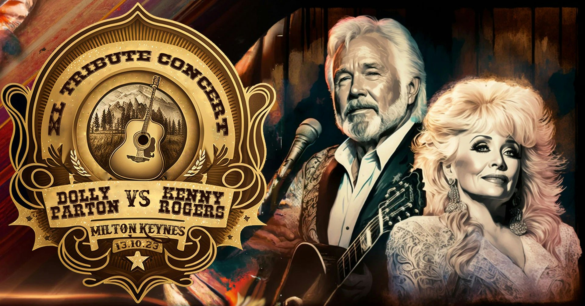 Dolly Parton Vs Kenny Rogers – XL Tribute Concert – Milton Keynes