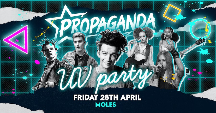 This Friday! UV Party – Propaganda Bath