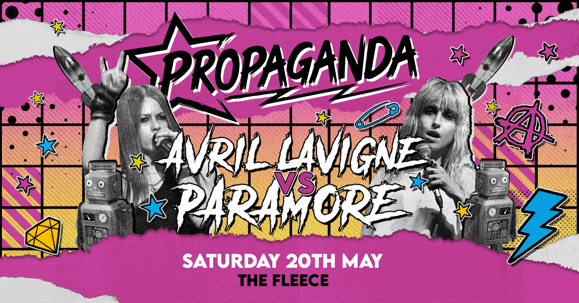 Propaganda Bristol – Avril Lavigne vs Paramore