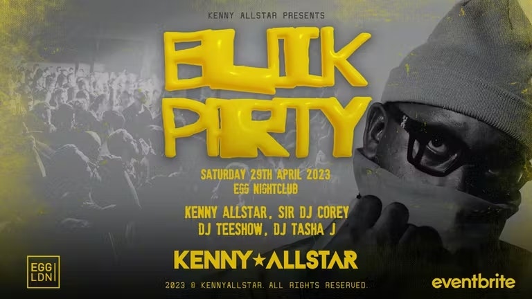 Kenny Allstar presents THE BLOCK PARTY ft. DJ Teeshow, Sir DJ Corey & DJ Tasha J